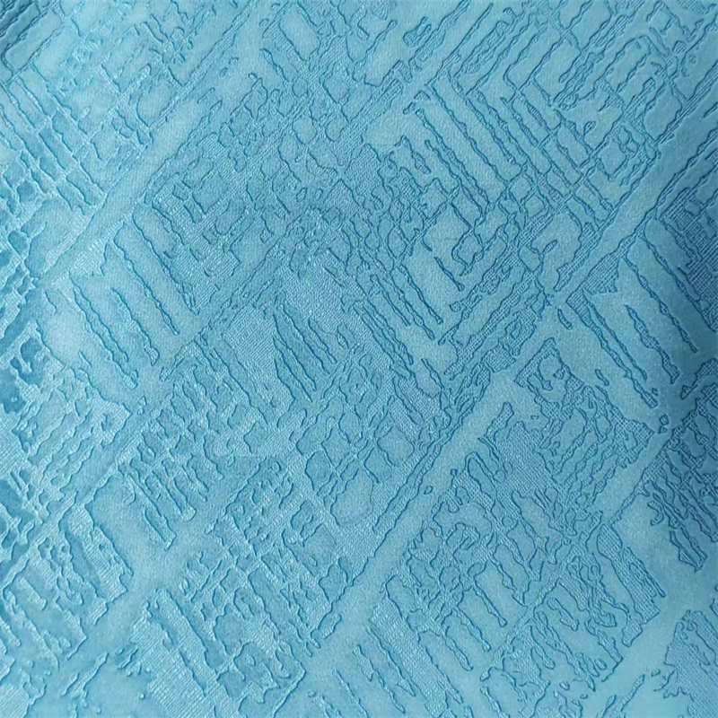 W9081+3D 프레스드 플라워 아트 더치 벨벳 3D 양각 플란넬 커튼 천